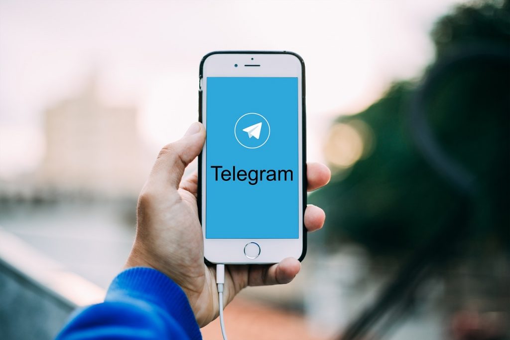 usar o Telegram sem um número de telefone