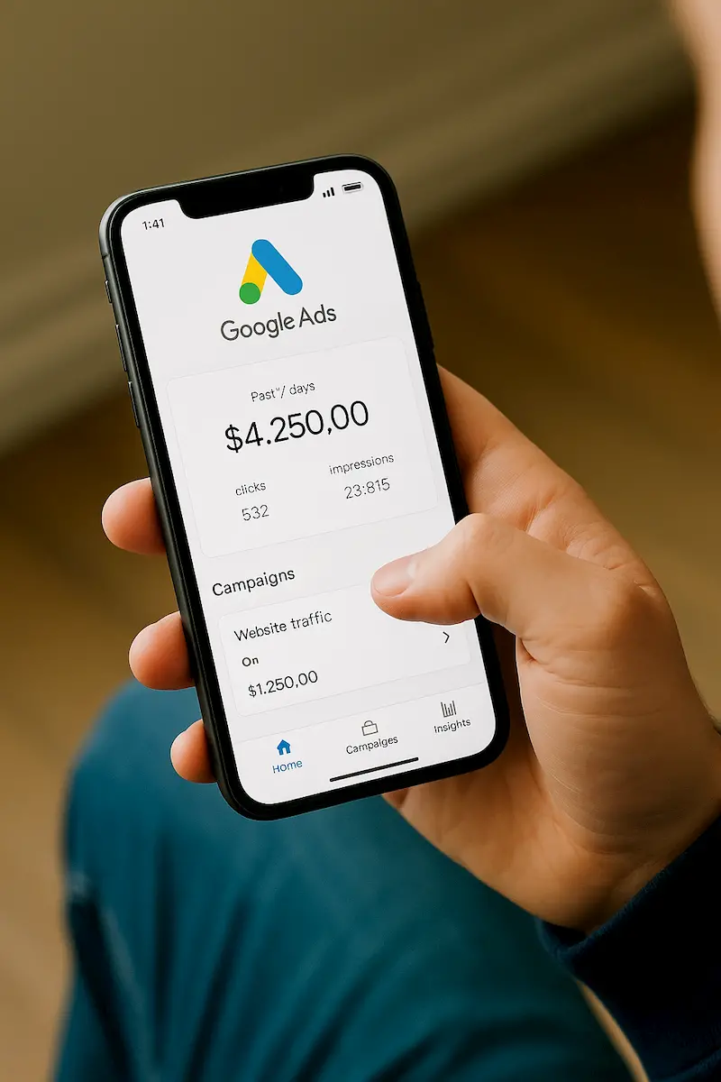 google ads app