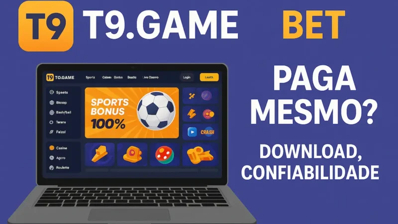T9.Game BET: Será que paga mesmo? é confiavel? Ganhe Bonus!