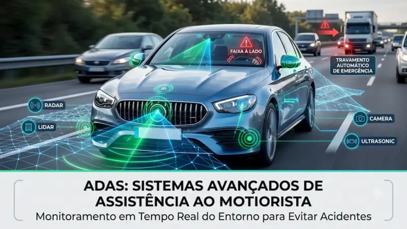 Seu carro tem ADAS? O que é essa tecnologia que traz segurança